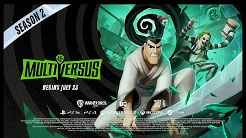MultiVersus Samurai Jake Gameplay Trailer Season 2 Update 2024 HD