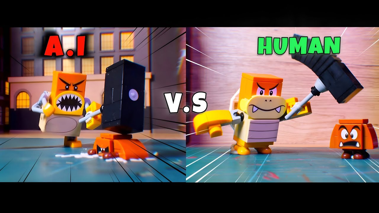 Аниматор с искусственным интеллектом против аниматора-человека