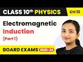 Electromagnetic Induction (Part 1) - Magnetic Effects of Electric Current | Class 10 Physics