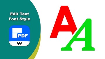 How to Adjust Font Appearance in a PDF Document in Wondershare PDFelement