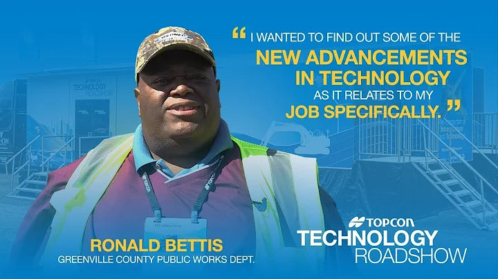 Topcon Technology Roadshow 2018 - Ronald Bettis Te...