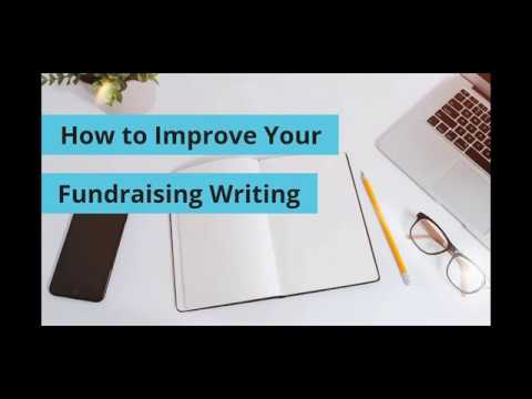 How to Improve Your Fundraising Writing