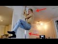 HE PUT A STRIPPER POLE IN OUR APARTMENT!!