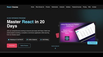 Beautiful Landing Page Generated Using AI In 2 Minutes