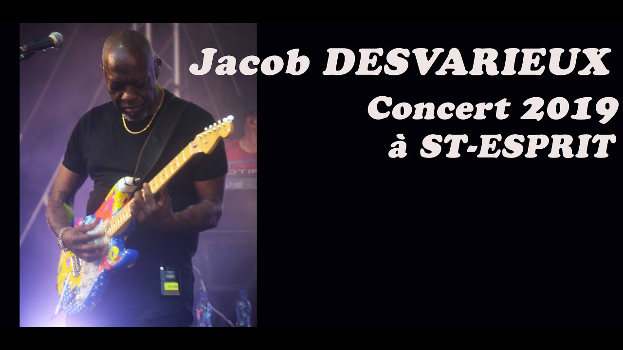 Jacob F. Desvarieux en concert (juin 2019).