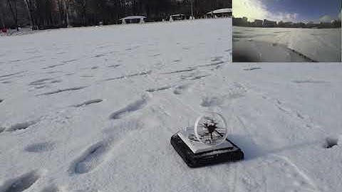 3D printed FPV Hovercraft: outdoor ride