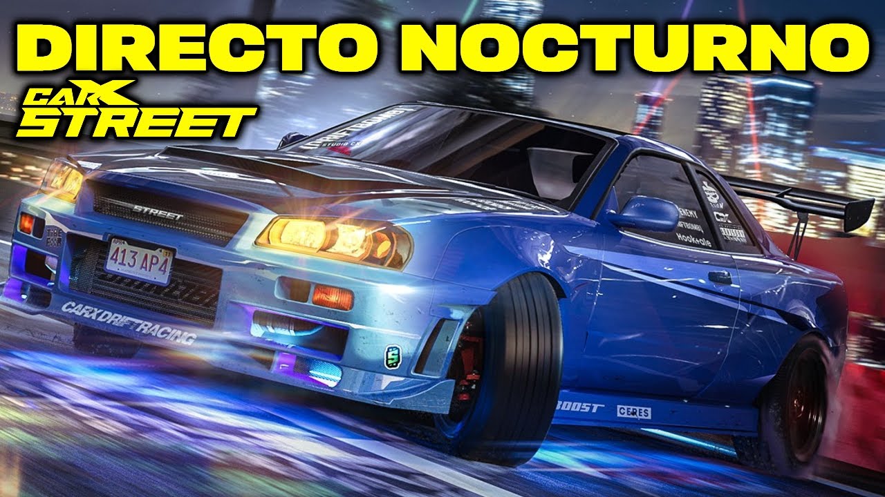 Directo nocturno de CarX Street 