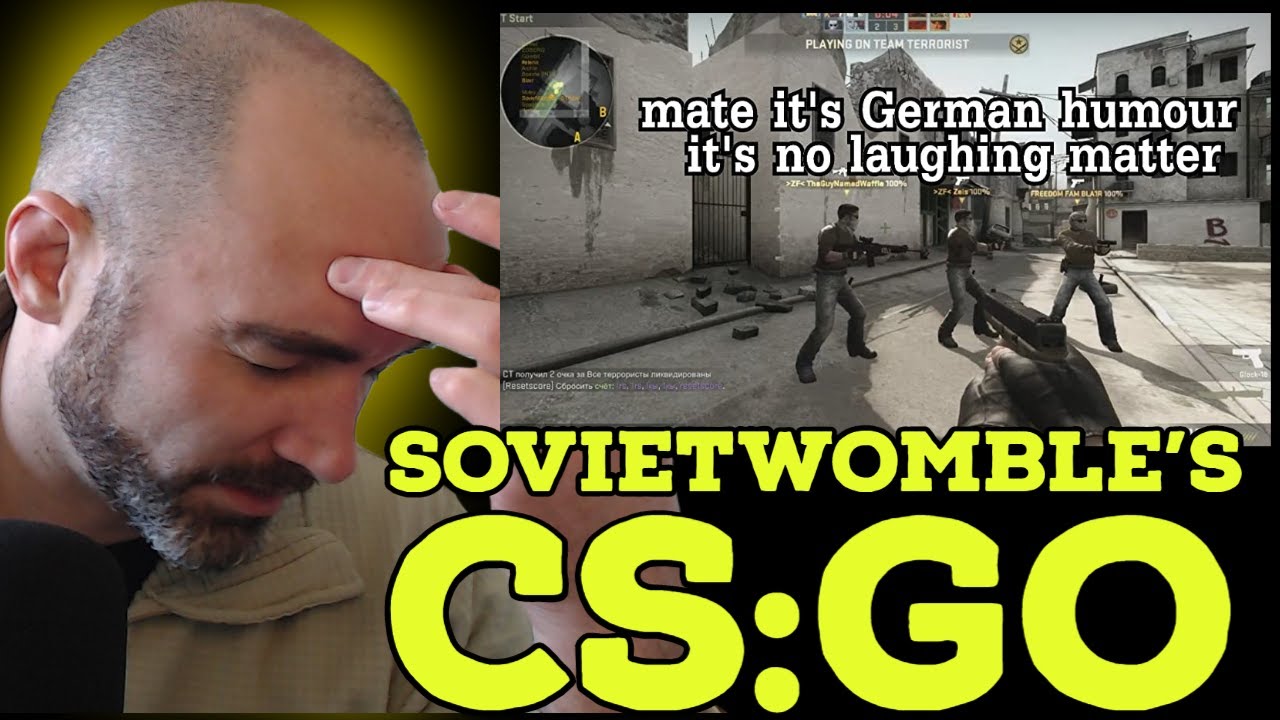 Barely Monetizable CS:GO Action-Army Combat Vet Reacts to Sovietwomble's Random CS:GO BS Pt 4