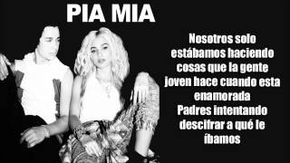 Pia Mia Ft Austin Mahone -Fill Me In-Letra en español (Audio Oficial)