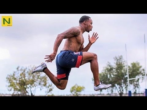 マネすれば足が速くなる?!世界最速ラグビー選手の科学的トレーニング【筋トレ】 | Carlin Isles Faster training