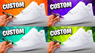 CUSTOM AIR FORCE 1’s Videos Compilation!