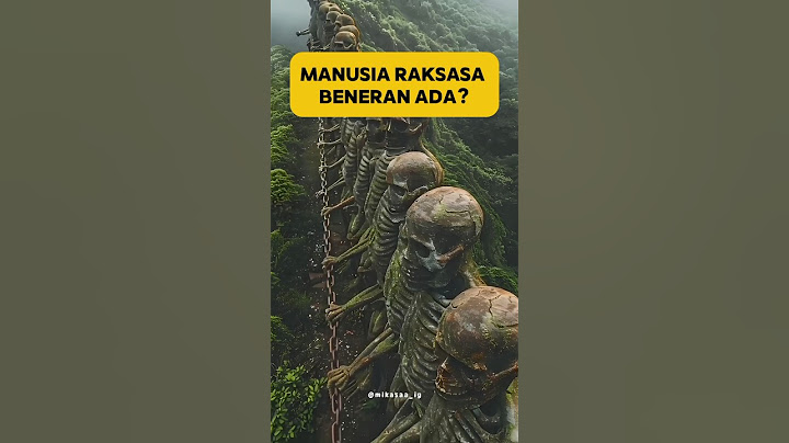 BUKTI MANUSIA RAKSASA BENERAN ADA? #shorts #misteri