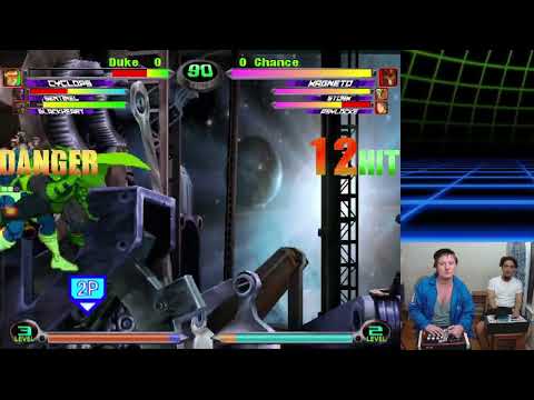 MvC2: Jim - Magneto Double Assist Combo (Psy AAA) .:6.29.24:.