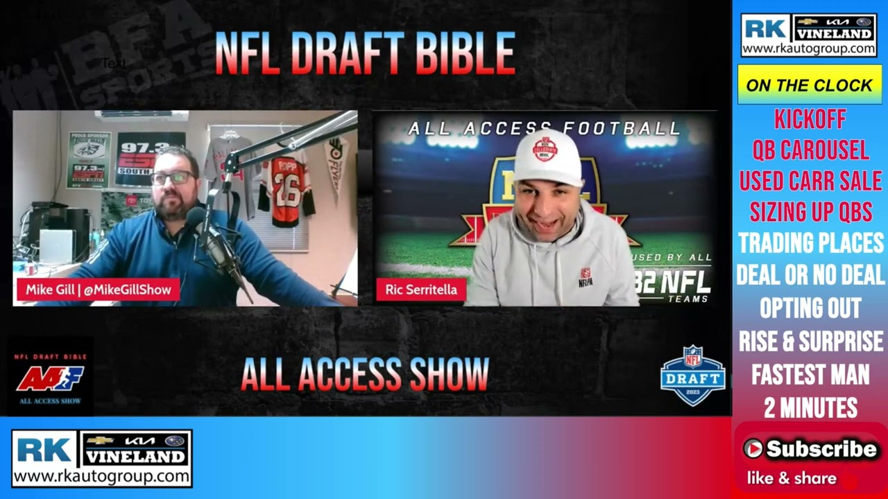 2023 NFL DRAFT BIBLE ALL ACCESS SHOW - EP 1