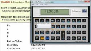 Full Future value: CFA Q&A (Quantitative Methods: Time Value of Money) Guide
