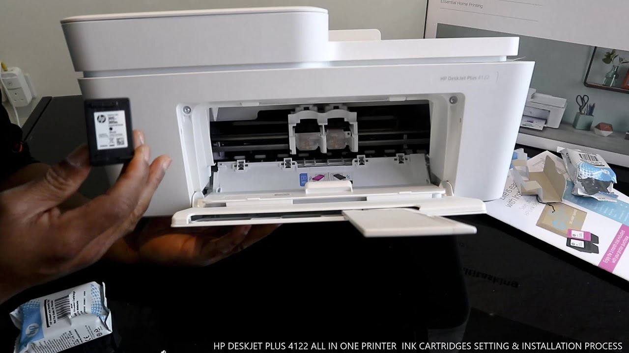 HP DeskJet 3762 Ink cartridge Installation & Replacement Video. 