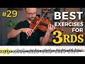 How to master 3rds  violin and viola  double stops