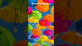 National Umbrella Day ☂️| #shorts #entertainment
