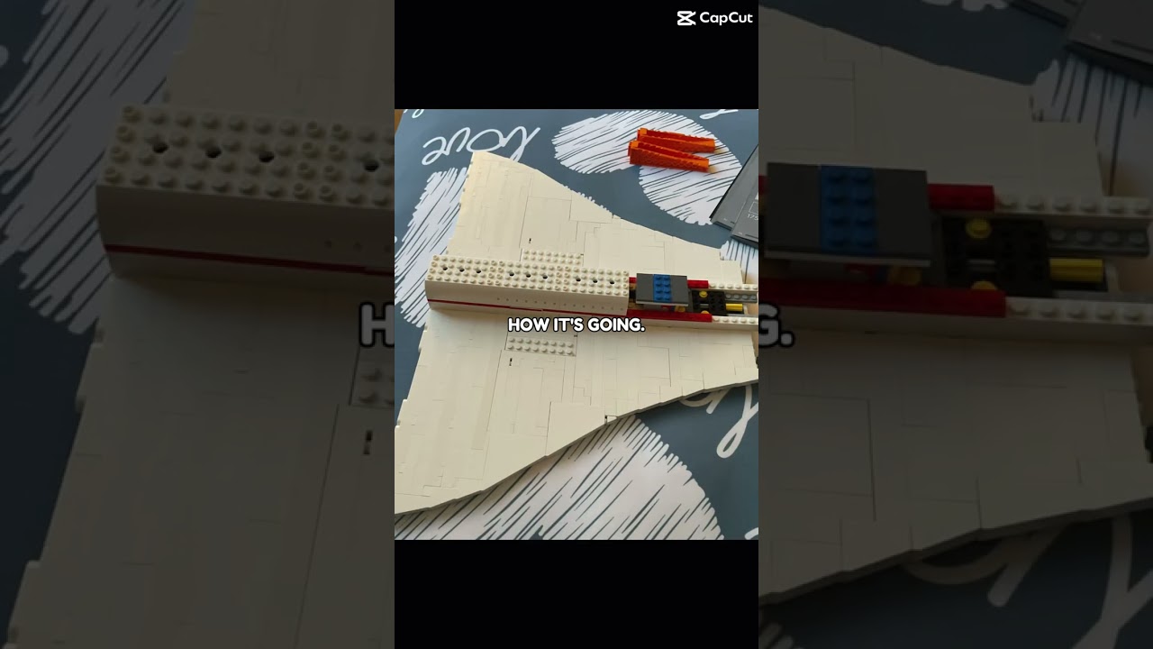 I have Finished the Lego Concorde! 