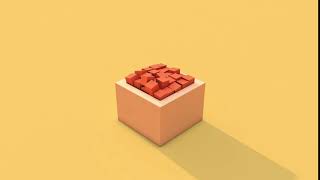 Falling Cubes With Animation