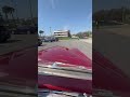 1949 Chrysler Town &amp; Country Convertible Driving POV