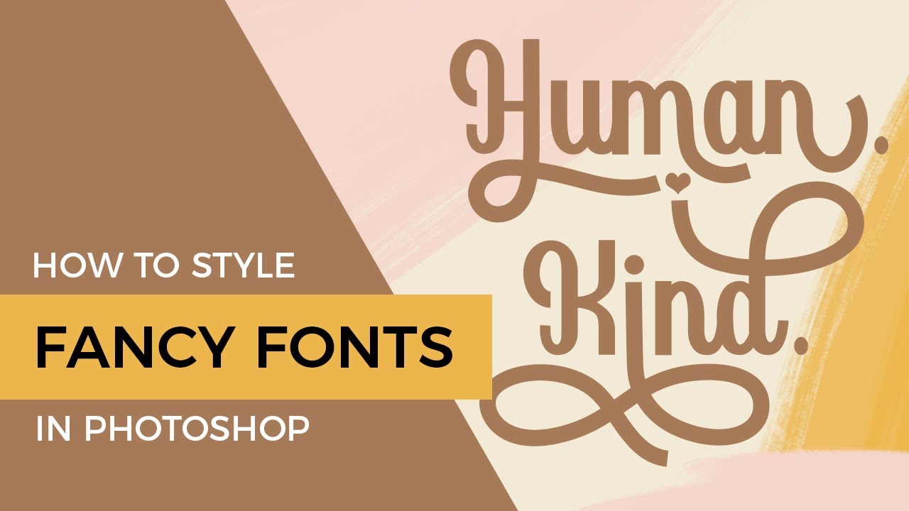 How to Use Stylistic Alternates in Photoshop - YouTube