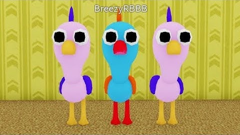 How to get OPILA BIRD CHICKS BACKROOMS MORPH in Backrooms Morphs (ROBLOX)