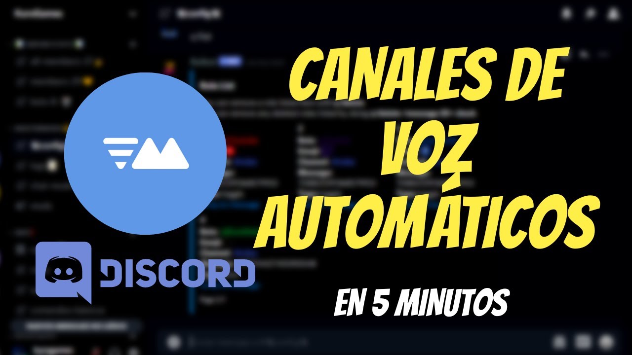 Voicemaster Discord Bot | Canales de Voz🔊 TEMPORALES Automáticos |  Tutorial en Español - YouTube
