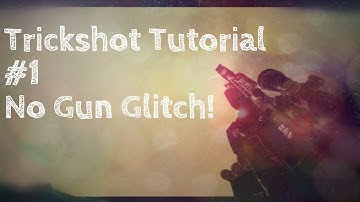 BO2 Trickshot Tutorial #1 No Gun Glitch!