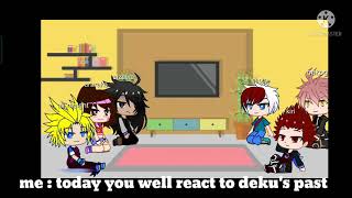Mha React To Deku Past As Killua (😔Sorry For Not Posting)