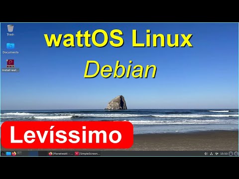 wattOS Linux Debian Simples, Mínimo e Rápido. Reviva seu computador antigo.