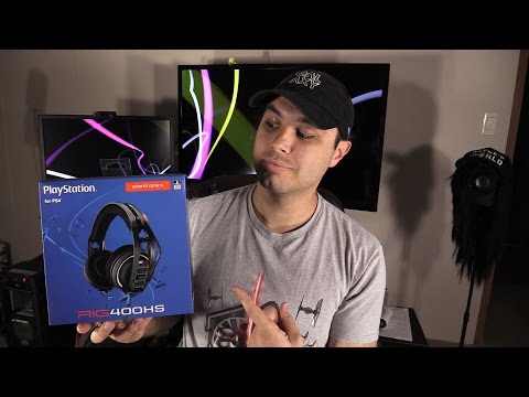 Plantronics RIG 400HS unboxing and review