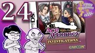 Ace Attorney Investigations: Miles Edgeworth, Ep. 24: Spunky Sidekick - Press Buttons 'n Talk