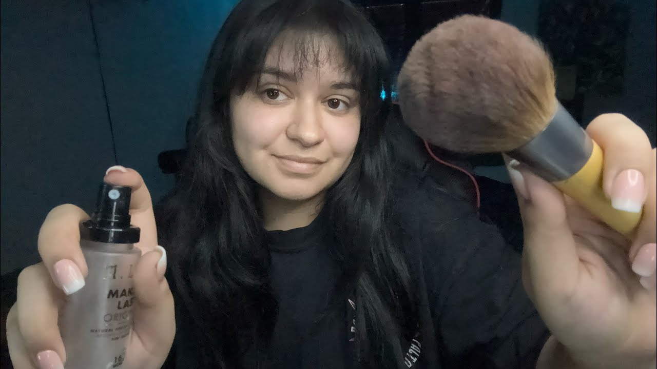 Personal Attention ASMR doing your makeup 💄 - YouTube
