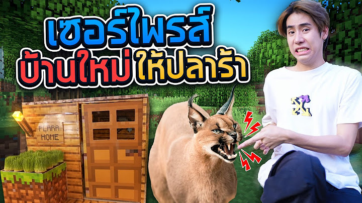 I built a Minecraft house for Pla Ra, the giant cat!! (SPD)