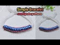 Centipede pattern, macrame bracelet tutorial ||membuat gelang tali pola kelabang
