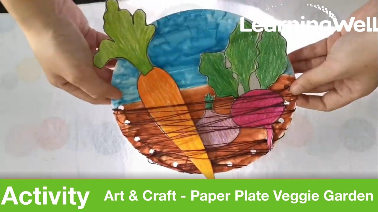 Veggie Garden Children Art & Craft YouTube