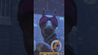 Few minutes Blender - Horse - MetaBall - How to basic Rig 3D horse model #blender #shorts