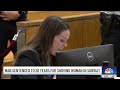 Woman paralyzed in subway shove confronts attacker in NYC court | NBC New York