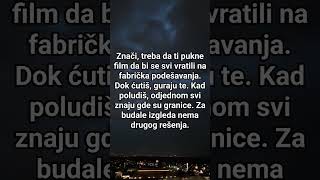 Kad pukne film, odjednom svi nauče gde su granice.#granice #zivotnelekcije #karakter #postovanje