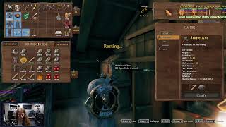 VALHEIM with Brother Cris, David, Alex and the two Justins and Emile, Learning The Ropes! Episode 13