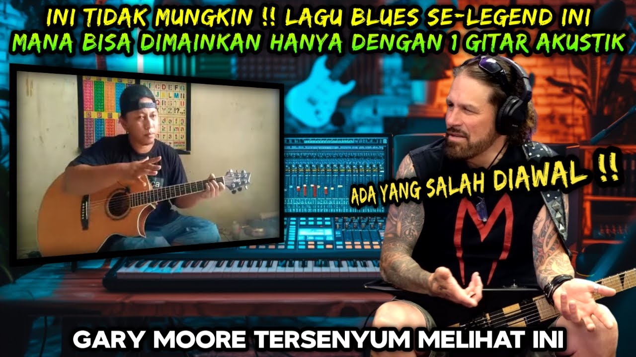 Ini Tidak Mungkin ❗ Lagu Blues Se-Legend Ini Mana Bisa Dimainkan Hanya Dengan 1 Gitar Akustik