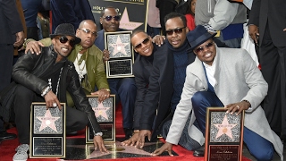 New Edition - Hollywood Walk of Fame Ceremony