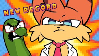 Bubsy 4D ultimate Speed run! Top of the leaderboards gauntlet