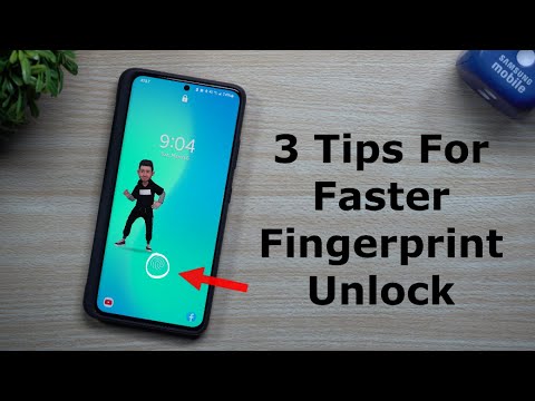 Drastically Make Your Fingerprint Unlock FASTER - 3 Tips