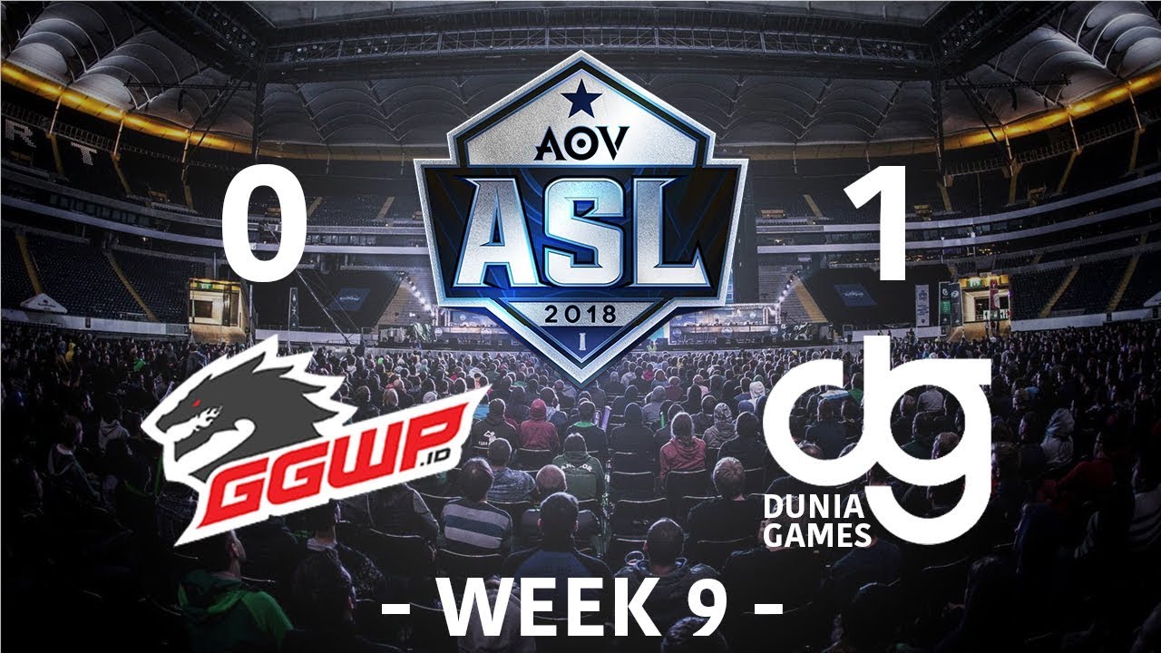 GGWP.ID VS DG ASL Match 1 WEEK 9 Arena of Valor