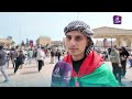 دعمًا للأسرى الفلسطينيين.. وقفة احتجاجية في ساحة كلية الطب بجامعة حلب