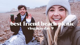 Best Friend Winter Beach Picnic | VLOGMAS