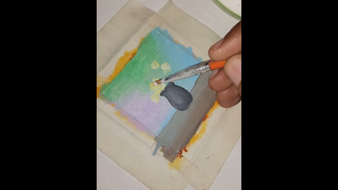 Mini Floral Painting 