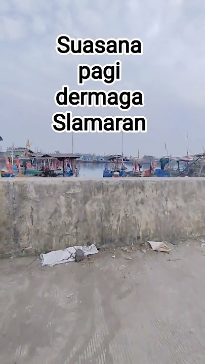 Dermaga samping perumahan ⁉️ #pantaiutara